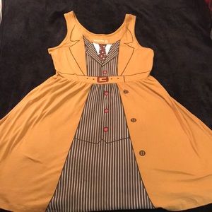 Doctor who 10th doctor cosplay dress